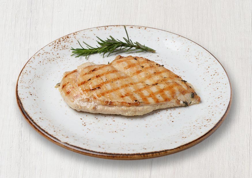 Grilled chicken fillet