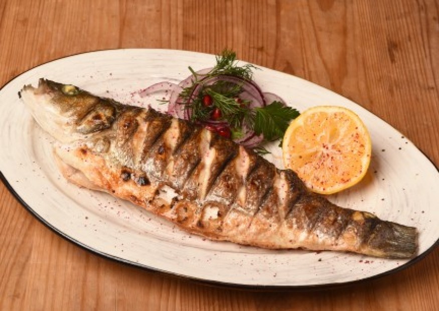 Grilled seabass