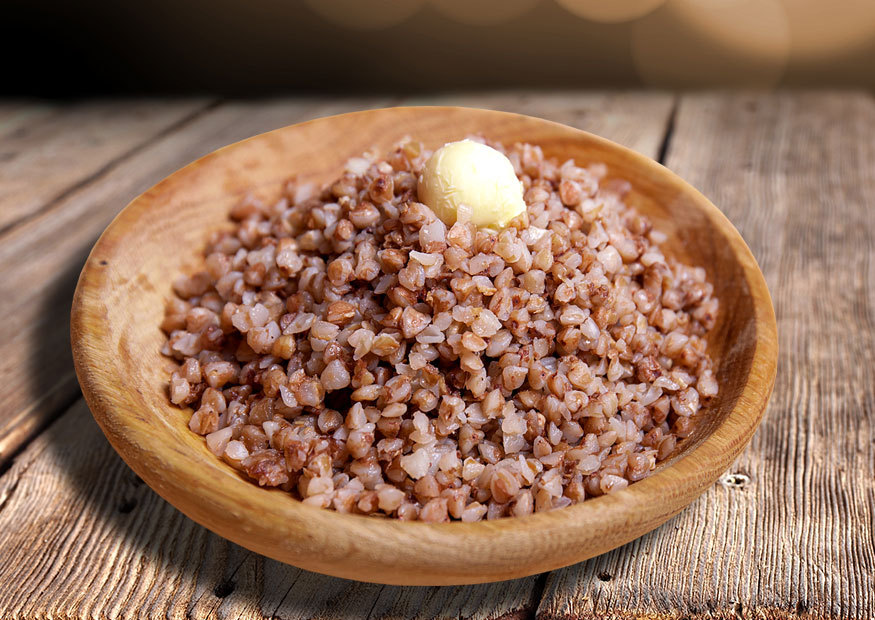 Buckwheat with butter