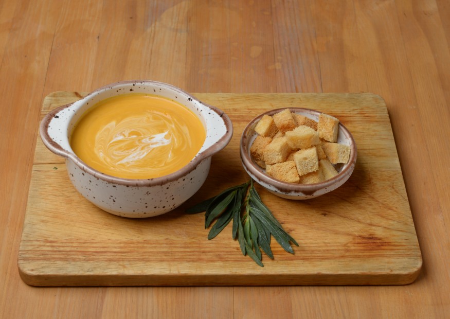 Pumpkin cream soup